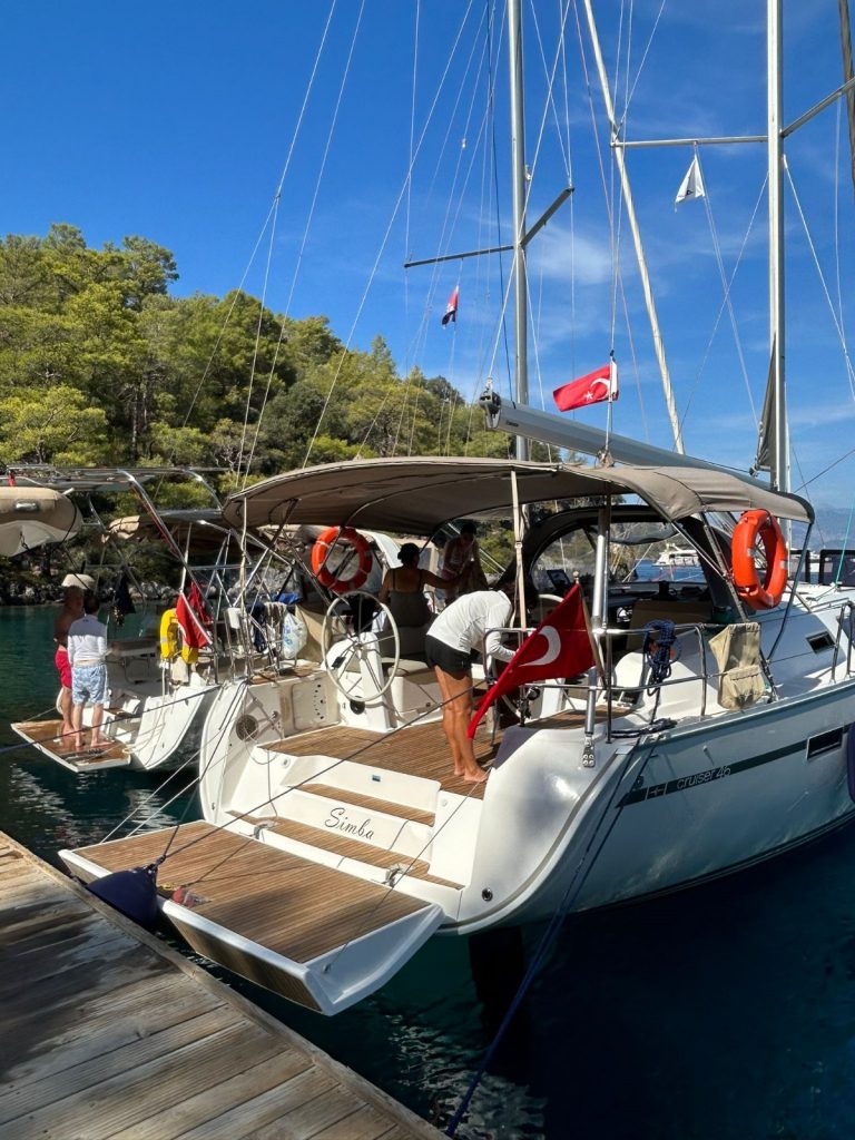 Sailing yacht Bavaria Cruiser 46 Simba in Fethiye in Turkey